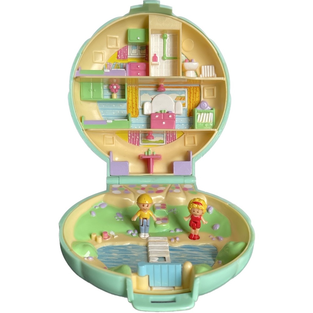 Vintage Polly Pocket Beach House 1989